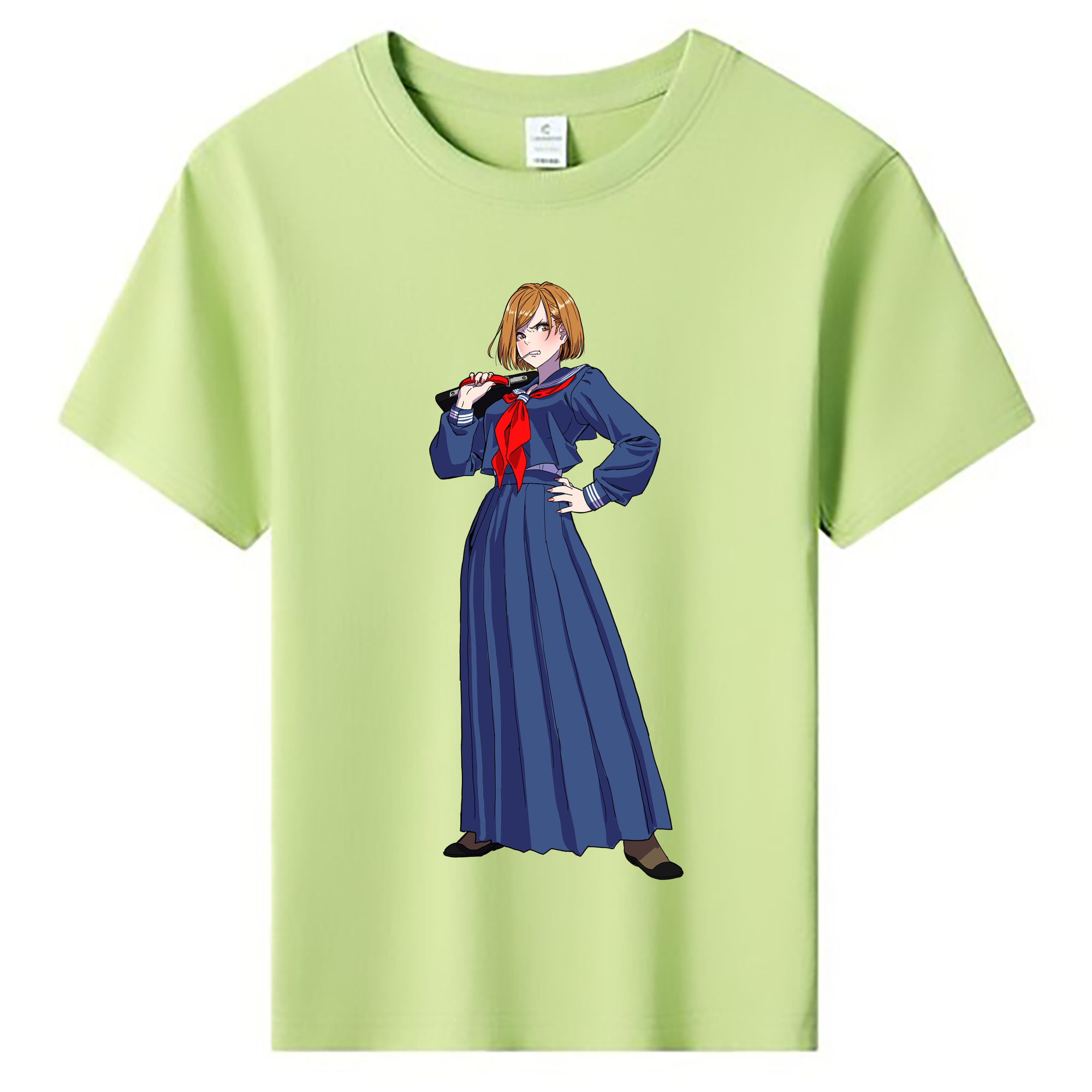 （画像用） 呪術廻戦 Jujutsu Kaisen 綿100％キッズTシャツ（フロントプリント）